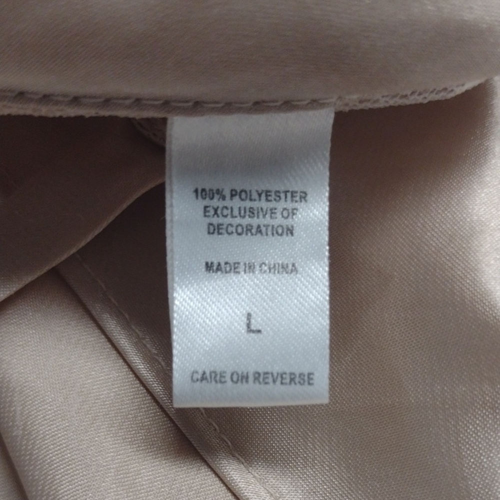 Elegant Satin Chemise in Cream , Babydoll, Sexy,Feminine. - Picture 8 of 13